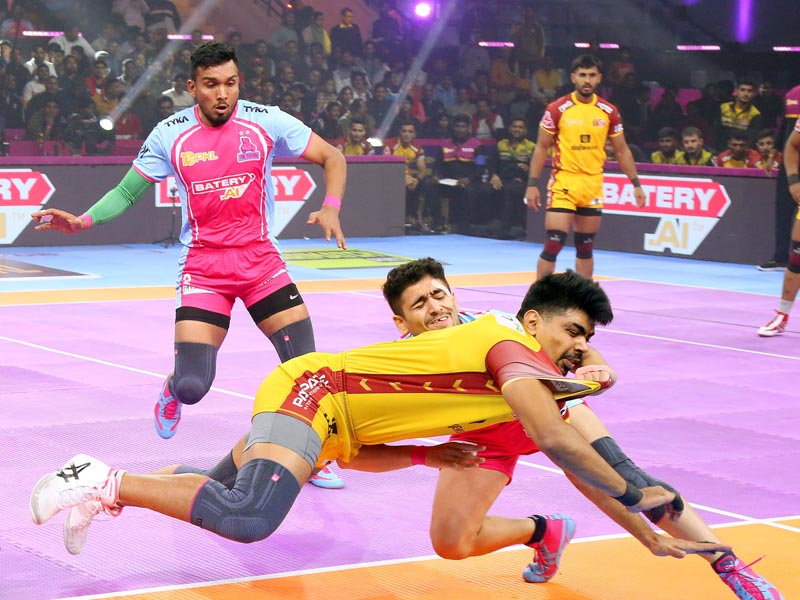 Jaipur Pink Panthers vs Telugu Titans