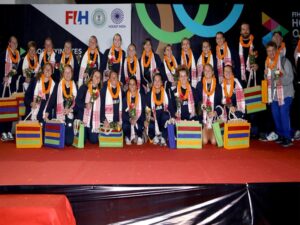 Motivated USA Womens Hockey Team reaches Ranchi