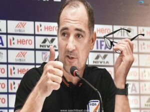 Another white coach said Indian football will not improve