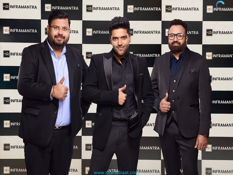 Guru Randhawa is Brand Ambassador for InfraMantra