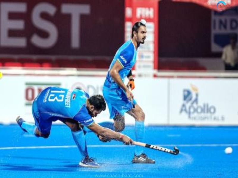 India lost 2 4 in FIH Pro League match