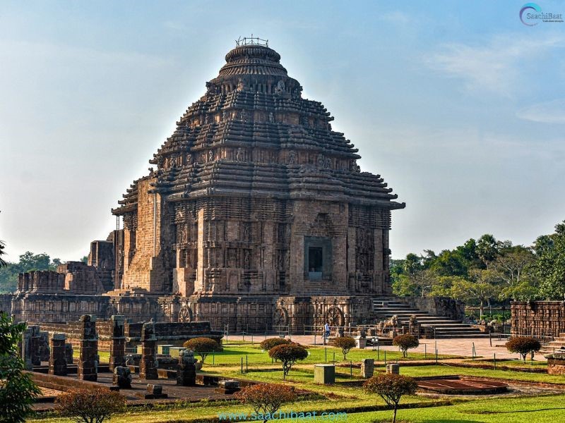 Konark Sun Temple is a 13th century CE sun temple at Konark