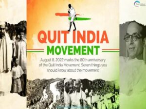 The Quit India Movement, also known as the August Movement,