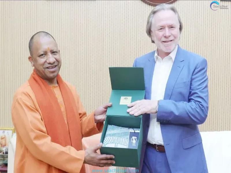 UP CM Yogi Adityanath held a meeting with Australia's High Commissioner