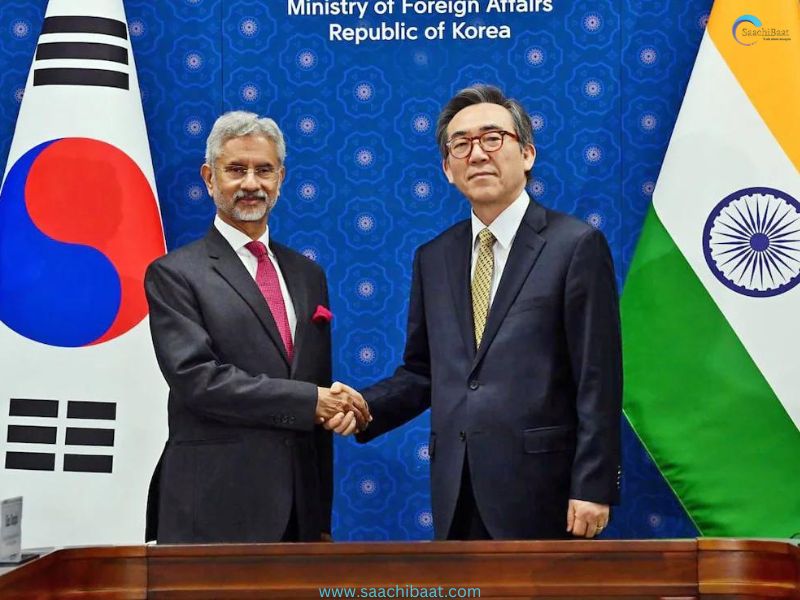 External Affairs Minister S Jaishankar who is on a visit to South Korea