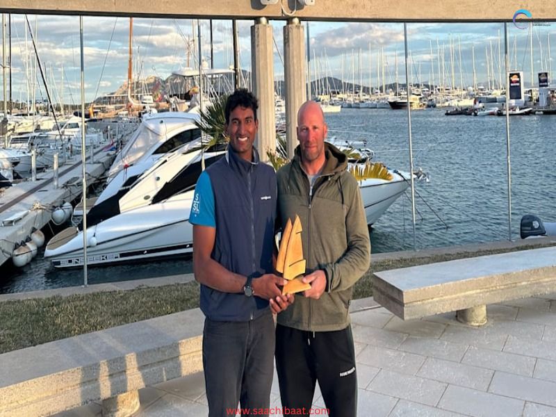 Indian sailor Vishnu Saravanan clinches gold medal at Europa Cup in Spain.