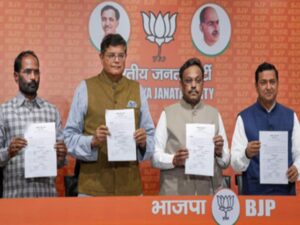 bjp releases first list of 195 candidates for lok sabha polls