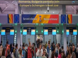 Romania and Bulgaria partially joined the Schengen Area