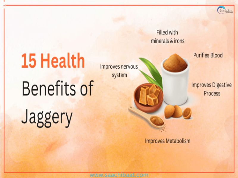 Jaggery consumed after meals