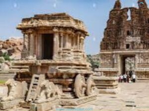 Hampi is an ancient village