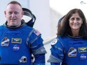 NASA astronauts Sunita Williams