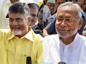 Nitish Kumar and Chandrababu Naidu