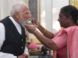 President Droupadi Murmu invited Prime Minister designate Narendra Modi