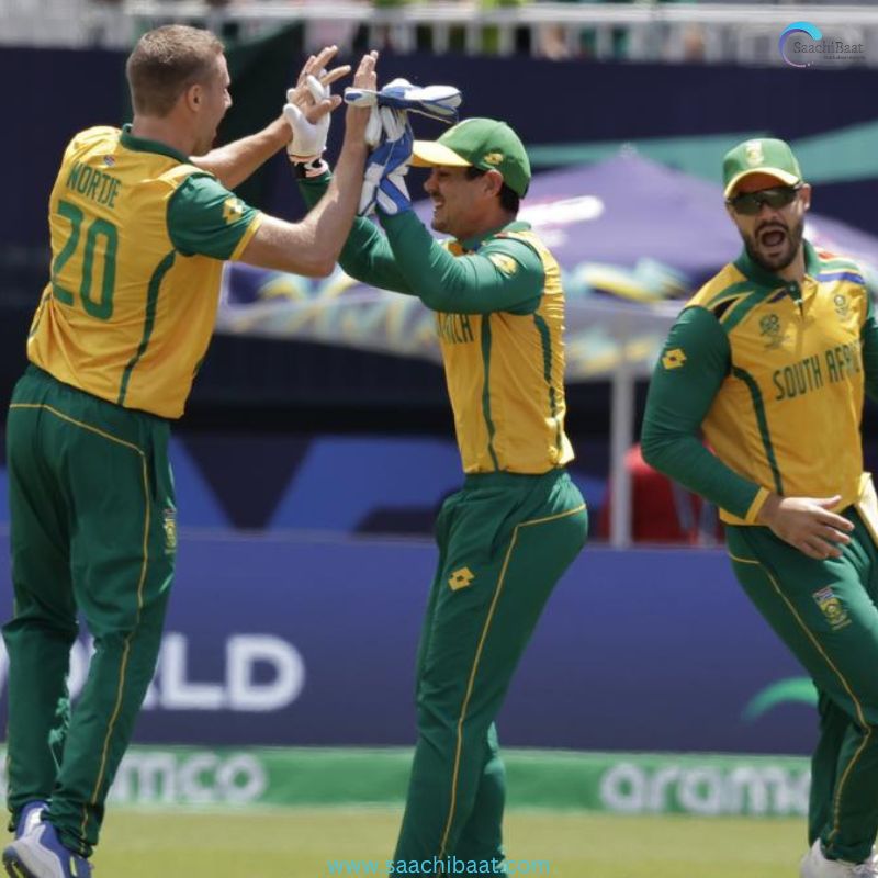 South Africa won by 4 runs