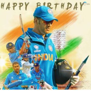 Happy birthday MS Dhoni