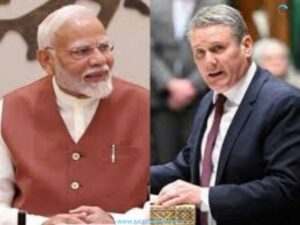 Prime Minister Narendra Modi with British Prime Minister Keir Starmer