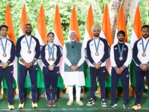 PM Modi met Indian Olympic Contingent