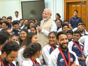 PM Modi met with the nations Paralympians