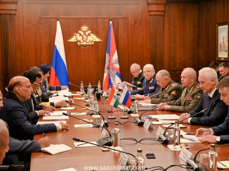 Rajnath Singh and Russian Defence Minister