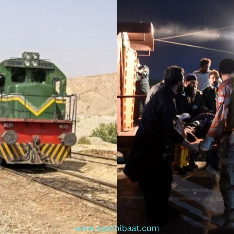 Pakistan train hijacking