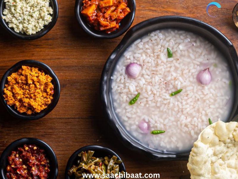 Kanji or rice water