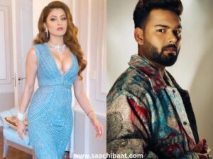 Urvashi Rautela glamour& association played a role in Rishabh Pant’s 27 crore most expensive IPL player crown 1 Urvashi Rautela 2