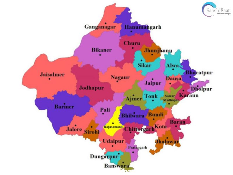 Rajasthan Map