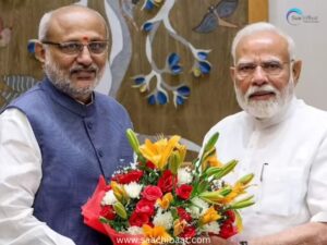 Radhakrishnan and PM Modi