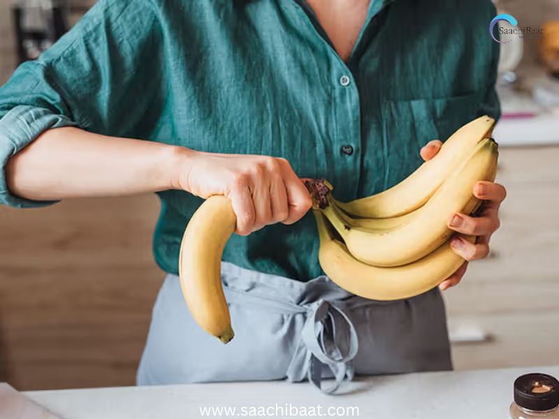 Banana rich in fiber