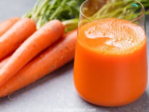 Carrot juice daily