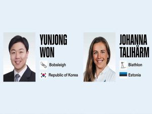 Milano Cortina 2026 Olympians elect Yunjong Won and Johanna Taliharm