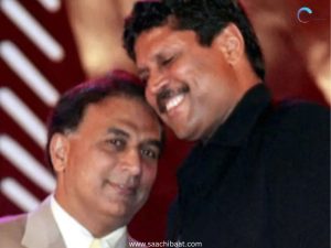 Sunil Gavaskar and Kapil Dev