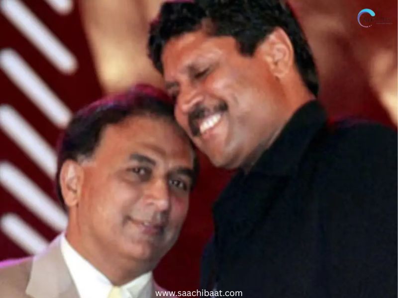 Sunil Gavaskar and Kapil Dev