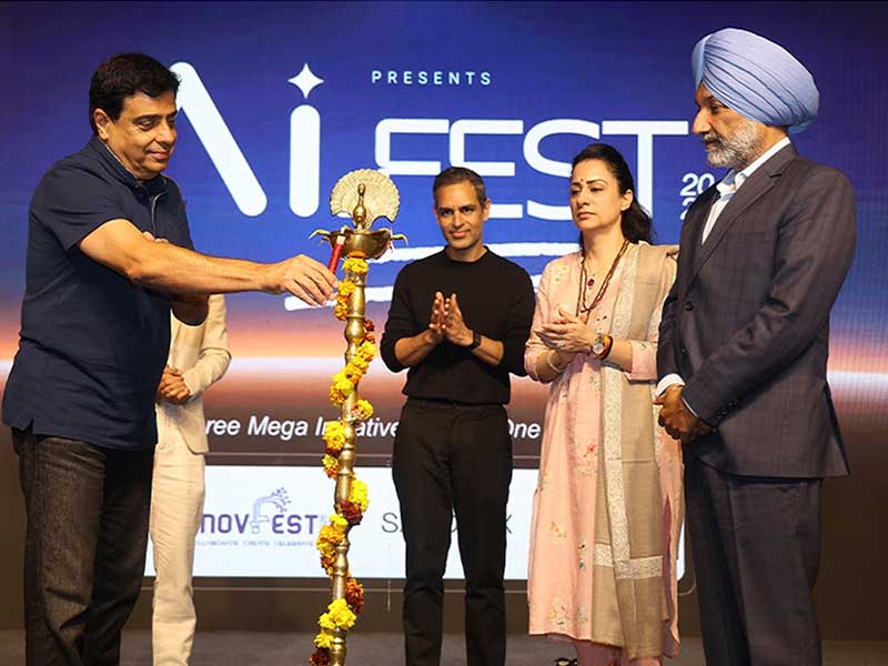 chandigarh university hosted indias first ai fest on the lines of ai impact summit 2026