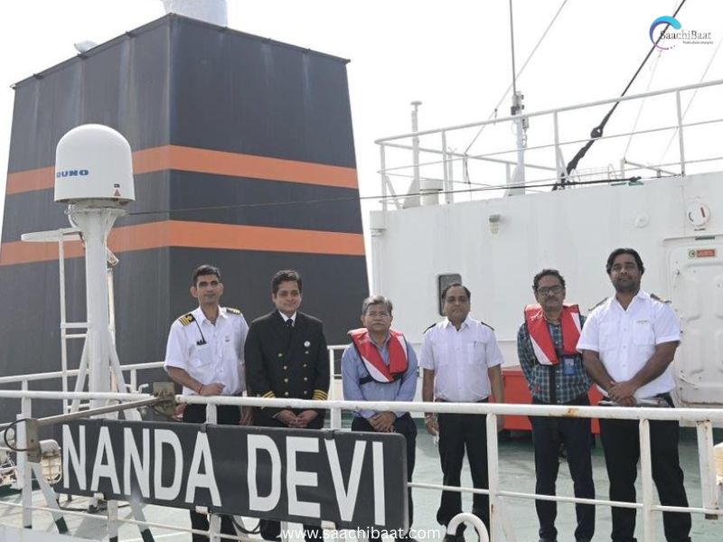 LPG tanker Nanda Devi