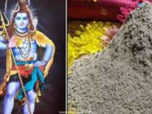 Saivites wear vibhooti