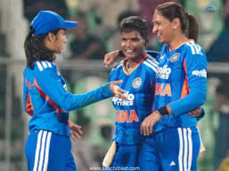 Indian all rounder Deepti Sharma