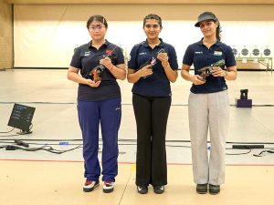 ISSF World Cup 2026 Esha Singh wins gold medal, Manu Bhaker bags bronze in 25m pistol 3 Esha Singh wins gold medal Manu Bhaker bags bronze in 25m pistol