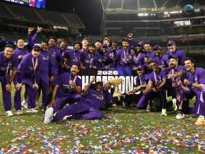 Los Angeles Knight Riders win their maiden MLC trophy; secure a 10th title for Knight Riders franchise across leagues 7 MLC trophy