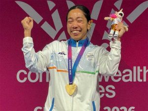 Mirabai Chanu wins India's first gold at Commonwealth Games 2026 with record lift 7 mirabai chanu wins gold in weightlifting at glasgow commonwealth games