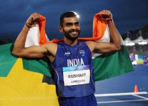 sarvesh kushare wins historic commonwealth games silver