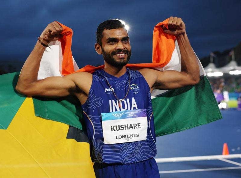 sarvesh kushare wins historic commonwealth games silver
