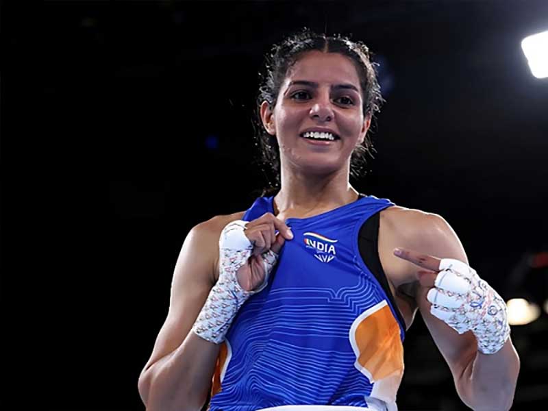 Jaismine Lamboria wins gold cwg 2026
