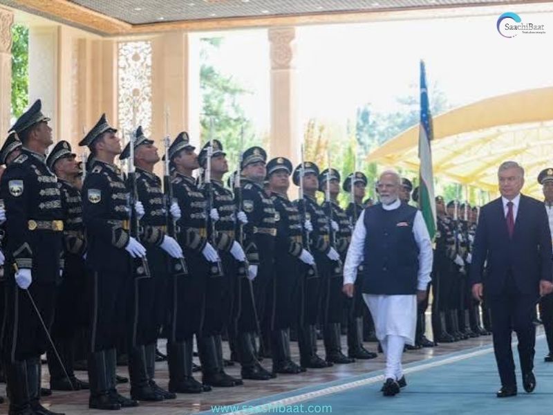 PM Modi in Uzbekistan