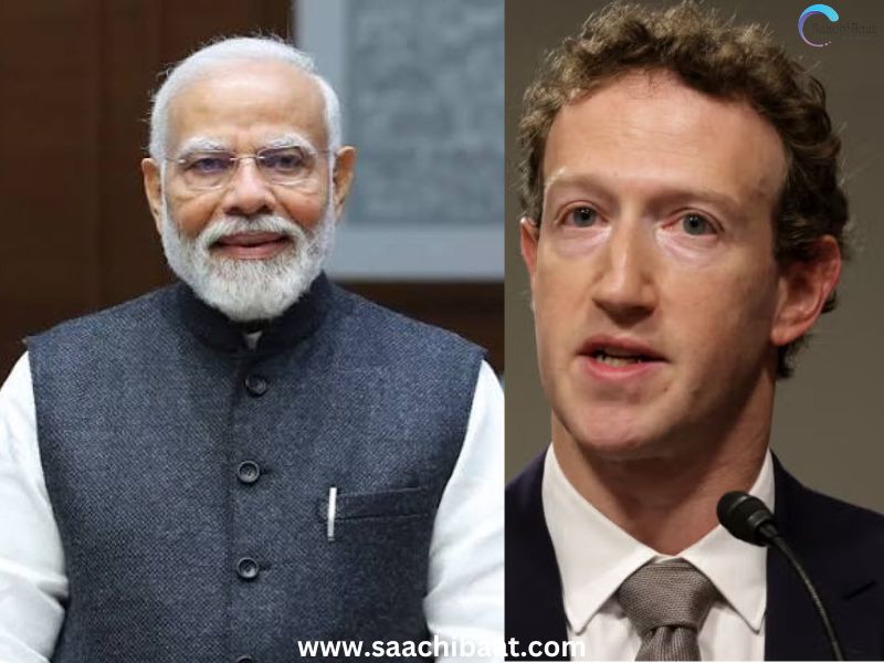 PM Modi mark zuckerberg