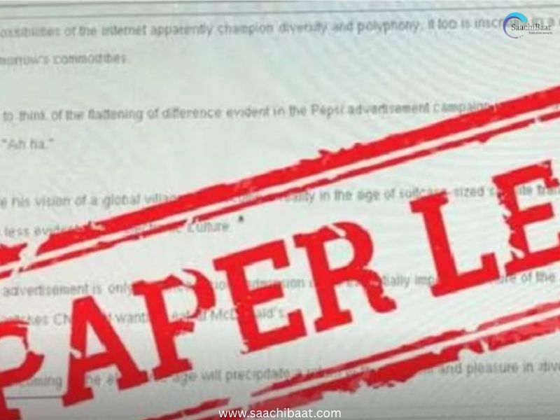 Paper leak