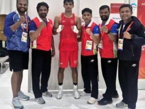 Indian boxers Parveen