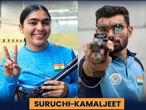 Shooters Kamaljeet Suruchi strike gold