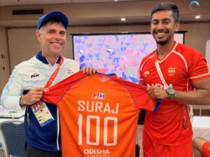 Hockey India congratulates Suraj Karkera on completing 100 senior international caps 5 Sports News 1 2