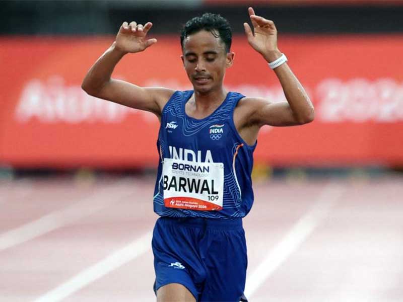 sawan barwal wins historic silver in asian games marathon